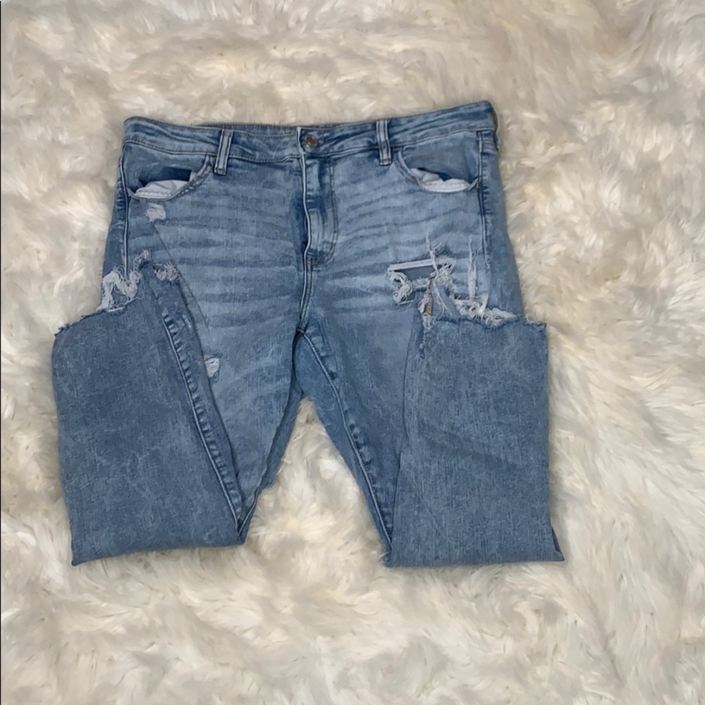 American Eagle Hi-Rise Jegging Crop Size 16 Reg